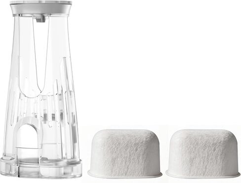 Water Filter Holder and 2 Water Filter Replacement for Keurig K-Brew+Chill, K-Supreme Plus, K-Elite, K-Duo Plus, K-Select, K-Slim, K-Express, K-Classic, K-Cafe, K-Iced, Keurig 2.0 Brewers Starter Kit in Kuwait