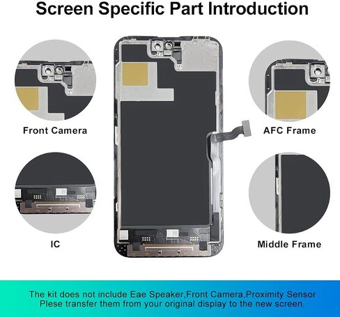 for iPhone 14 Pro Max Screen Replacement Kit,6.7" Full HD in Kuwait