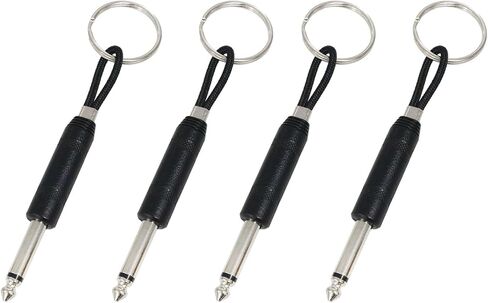 4PCS Marshall Key Holder Guitar Key Holder Amp Key Holder Guitar Amp Key Holder Chain Kit Guitar Key Fender Key Holder (Silver) in Saudi Arabia
