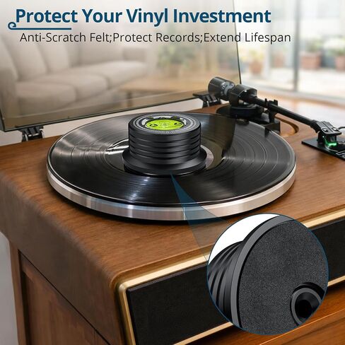 Record Weight Stabilizer 266g/9.38oz Turntable Clamp Vinyl Weight in Saudi Arabia