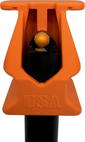 Magazine Loader for Glock 17 17L 18 19 19X 22 23 24 26 27 31 32 33 34 35 37 38 39 45 47 9mm/.40/.357/.45 GAP (NOT .45 ACP), Shield Arms, PSA Dagger, Ruger RXM | Large Top Handle and Side Flanges | USA in Saudi Arabia
