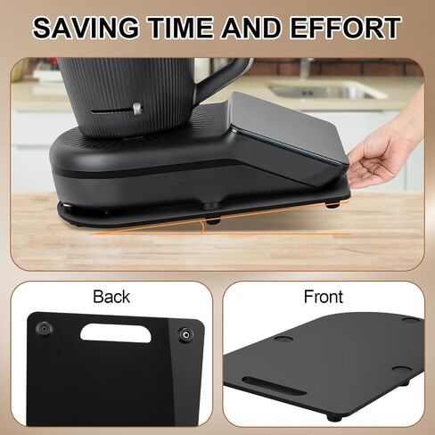 Sliding Board for Thermomix TM7, Black in Saudi Arabia