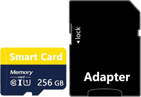 Memory Card 256GB Mini TF Card Ultra High Speed Smart Card for Android Phones,Action Camera,Tablets Expanded Storage in Saudi Arabia
