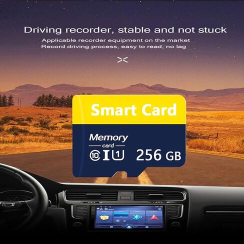 Memory Card 256GB Mini TF Card Ultra High Speed Smart Card for Android Phones,Action Camera,Tablets Expanded Storage in Saudi Arabia