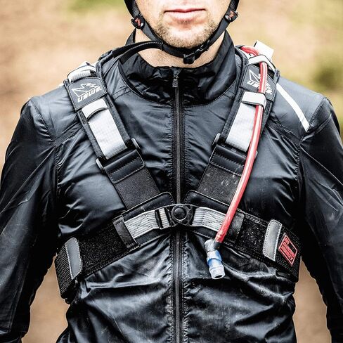 USWE Airborne Limited Race Edition with Water Bladder Included, Hydration Backpack for Men and Women, Ideal for MTB, Cycling, Mountain Biking (9L, Black Grey) in Kuwait