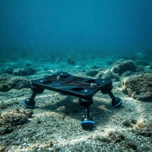 Waterproof Camera Stand Tripod Holder with 1/4 Mount Lightweight 6061 Aluminum Alloy Stable Four Leg Support Suitable for Tabletop setups Observation rigs Underwater Videography in Kuwait