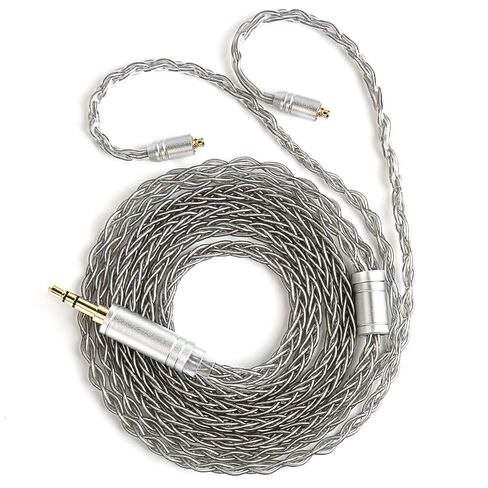 2m/6.56ft IEM Cable, 2Meter Length Long CCZ C01 4N OFC Braided Earphone Replacement Wire Cord, in Ear Monitor Cable with TFZ-pins for KBEAR KS1, CCZ DC03/Melody/DC02/DC01 PRO (TFZ 3.5MM, without Mic) in Kuwait