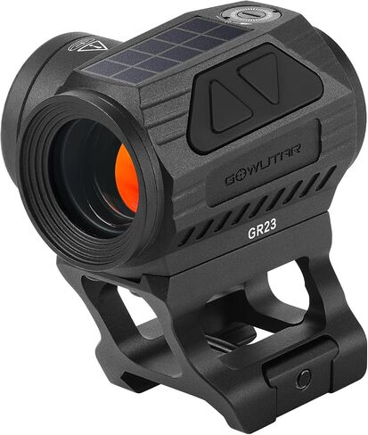 GOWUTAR GR23 Solar Red/Green Dot Sight for Rifles with Picatinny Rail Riser in Kuwait