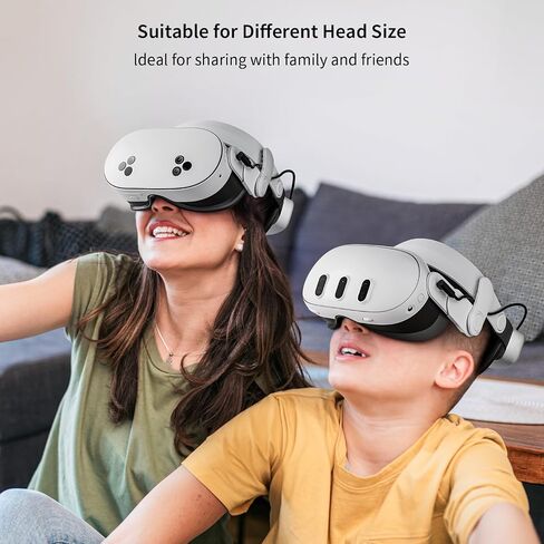 ANNAPRO VR Power & Travel Bundle for Meta Quest 3/3S: A3 Max 10800mAh Battery Head Strap + Protective Carrying Case, Extended Playtime & Full VR Protection Kit in Saudi Arabia