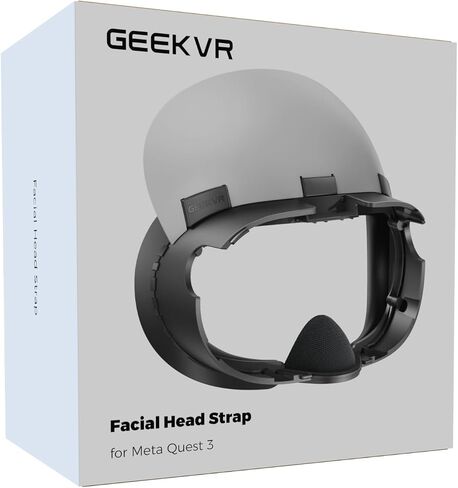 Facial Interface Face Pads Compatible with Meta/Oculus Quest 3 Elite Strap Accessories, Comfort PU and Ice Silk Cushion, Not Fit Quest 3S in Kuwait