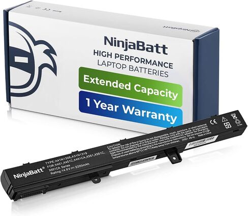NinjaBatt Battery for Asus X551M X551 X551C A41N1308 A31N1319 X451 in Kuwait