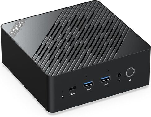 MINIX NGC N512 Mini PC Windows 11 Pro, Intel i5-12600H 512GB M.2 PCIe 4.0 x 4 SSD 16GB DDR5 Micro Desktop Computer, Quad Display/TB4 (8K) /2xHDMI/USB-C/Dual Lan, for Business Home Office Multi-Tasking in Kuwait