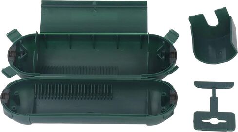 Fafeicy Outdoor Extension Cord Safety Cover, Dual Closure Electrical in Saudi Arabia
