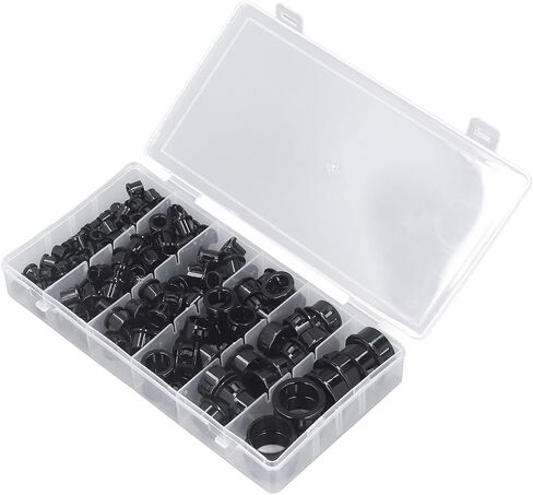 Nylon Snap in Cable Grommet Protector, 160PCS in Saudi Arabia