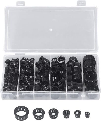 Nylon Snap in Cable Grommet Protector, 160PCS in Saudi Arabia