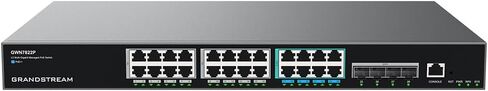 Grandstream GWN7822P | 24-Port 2.5G Multi-Gigabit Ethernet Layer 3 Managed PoE Switch in Saudi Arabia