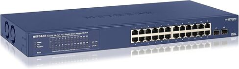 NetGear ProSafe GS724TP 24-Port Gigabit Ethernet Smart Switch (Renewed) in Saudi Arabia
