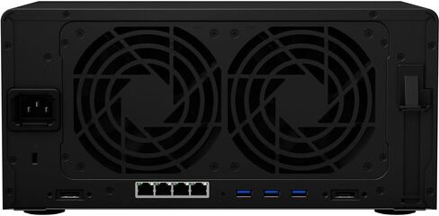 Synology DiskStation DS1821+ NAS Server with Ryzen 2.2GHz CPU, 32GB Memory, 32TB SSD Storage, 2TB M.2 NVMe SSD, DSM Operating System in Saudi Arabia