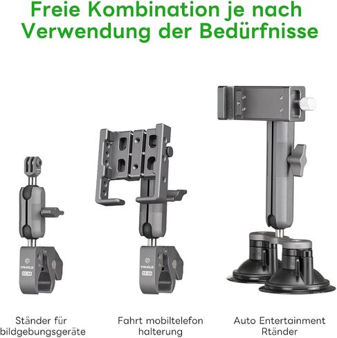 FANAUE Double Socket Arm and Double Ball Adapter 1" Ball Header Connecting Rod Length is 1.3", Suitable DA-60 DA-90 DA-150 or Other Devices Compatible with 1" Ball for RAM Mount in Saudi Arabia