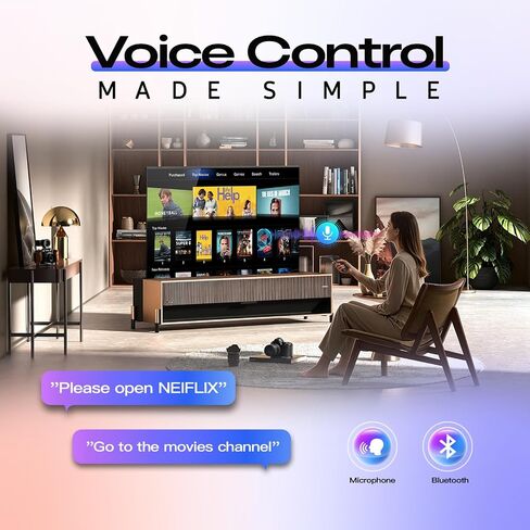 New BN59-01480A Solar Voice Remote for Samsung Smart TV, Rechargeable Replacement for 2019-2026 Samsung Remote Control, Fast Charging, Solarcell, Free USB C Cable, Voice Search, Bluetooth in Kuwait