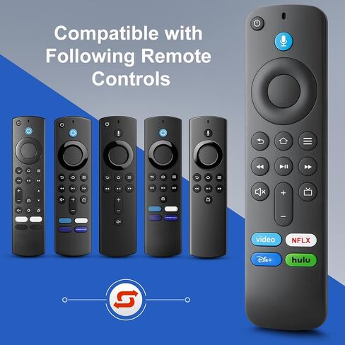 Voice Remote Replacement for Fire TV Stick, Cube & Amazon Fire TVs in Kuwait