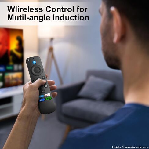 Voice Remote Replacement for Fire TV Stick, Cube & Amazon Fire TVs in Kuwait