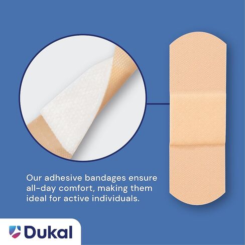 American White Cross Adhesive Bandages, Sheer Strips, 1" x 3" | Bulk Case of 1500 | Sterile, Breathable and Multi-Purpose for School Nurses, Businesses, and First Aid Kits in Saudi Arabia