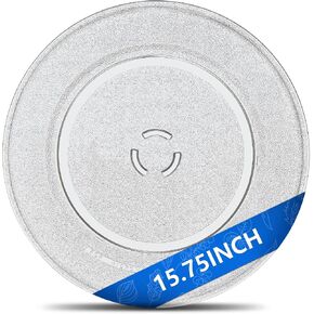W11373838 Microwave Glass Turntable Tray，‎15 3/4" Microwave Glass Plate Replacement Compatible with Whirlpool, Jenn-Air, KitchenAid - Microwave Oven Cooking Plate in Saudi Arabia