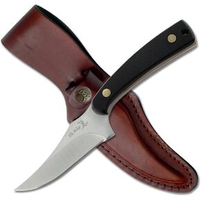 Elk Ridge - Outdoors Fixed Blade Knife - 7-in Overall, 3-in Mirror Polished Stainless Steel Blade, Nylon Sheath - Hunting, Camping, Survival in Kuwait