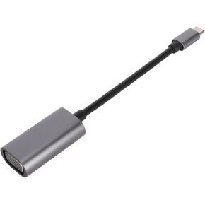 محول USB C إلى VGA من النوع C إلى كابل VGA محول USB 1080P مدعوم لأجهزة الكمبيوتر المحمول والهاتف اللوحي مع مبيت من سبائك الألومنيوم in Kuwait