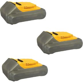 yadoker Silicone Protect case for Dewalt 20V 3.0,4.0 Battery 3PCS in Kuwait