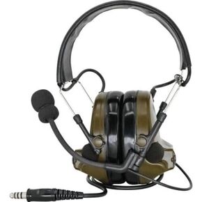 Z التكتيكية Comtac II سماعة رأس Airsoft HuntingActive إلغاء الضوضاء العسكرية Z041، مموهة، جميع الأحجام in Kuwait
