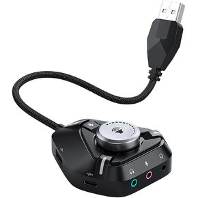 USB Sound Card External USB Sound Card with 3x3.5mm 2xUSB in Saudi Arabia