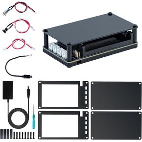 LAFVIN Uninterruptible Power Supply (UPS) Module for Raspberry Pi/Jetson Nano Supports Charging and Power Output at The Same Time 3S & 5V 5A Output in Kuwait