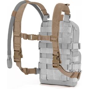 Universal Adjustable Shoulder Straps Mini Hydration Pack Backpack Carrier, Lite Tactical Backpack Replacement Straps with Sternum Strap (Green) in Kuwait