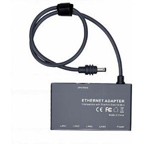 ZJchao 4 Port Gigabit Ethernet Adapter Plug and Play Network Splitter Compatible with Gen3 Mini for RV Camping Home Office in Saudi Arabia