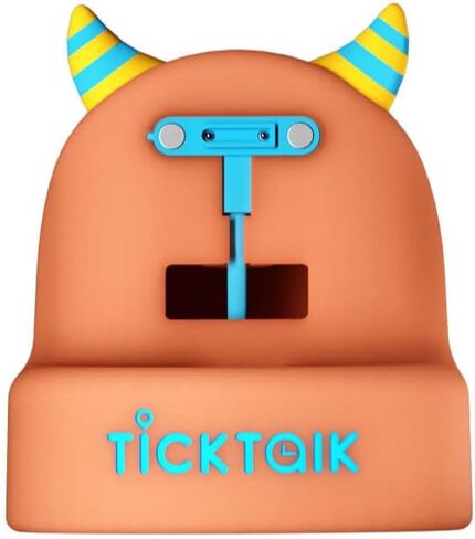 ساعة TickTalk 5 الخلوية الذكية للأطفال (شبكة AT&T) مع جهاز تعقب GPS ومكالمات الفيديو وحزمة قاعدة الطاقة - مع تطبيقات مجانية للوالدين - للأعمار من 3 سنوات فما فوق in Kuwait