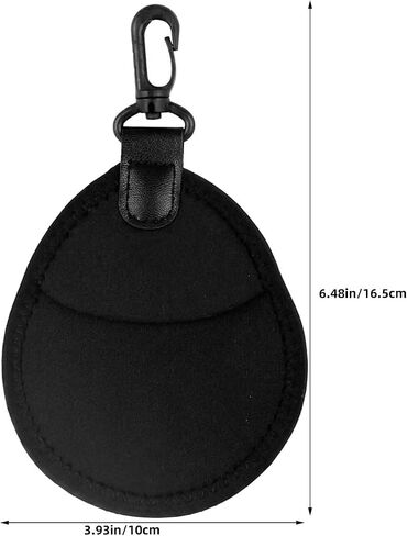 2pcs Lens Filter Storage Case with Clip, Padded Polyester Organizer in Saudi Arabia