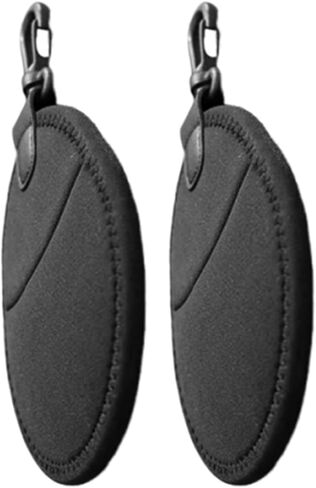 PartyKindom 2pcs Camera Lens Filter Storage Case with Carabiner in Saudi Arabia