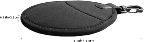 PartyKindom 2pcs Camera Lens Filter Storage Case with Carabiner in Saudi Arabia
