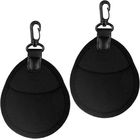 2pcs Camera Filter Storage Bag with Carabiner, Polyester Padded Case in Saudi Arabia