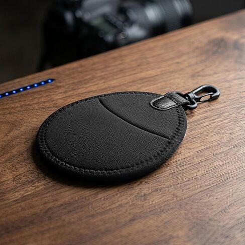 OUNONA 2pcs Camera Lens Filter Storage Case with Clip, Padded Polyester in Saudi Arabia