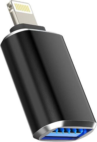 Compatible for lightning male to USB 3.0 Female Adapter OTG Cable Compatible with iPhone 11 12pro max mini Xr X xs 8 7 se Plus for apple iPad Air,Camera,Card Reader,Flash Drive,Mouse,Keyboard,Hub,MIDI in Saudi Arabia