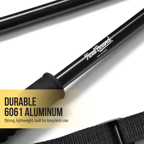 55.5’’ Collapsible Aluminum Wading Staff for Fly Fishing in Saudi Arabia