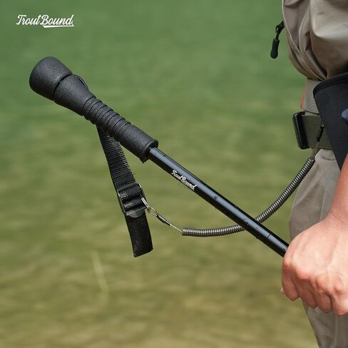 55.5’’ Collapsible Aluminum Wading Staff for Fly Fishing in Saudi Arabia