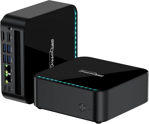 DreamQuest Mini Plus Mini PC Windows 11 Pro Preloaded, Intel N95 (Up to 3.4GHz)12GB DDR5 512GB SSD Mini Desktop Computers , 2*USB C, 2*HDMI, 4*USB 3.2, LAN,WiFi 6, Bluetooth5.3, Support 4K 60Hz in Saudi Arabia