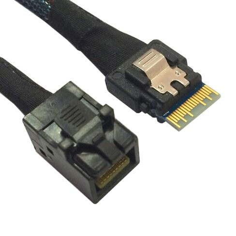 chenyang Mini SAS SFF-8654 38Pin Host to SFF-8643 Target Data Server Disk Raid Cable 50cm in Saudi Arabia