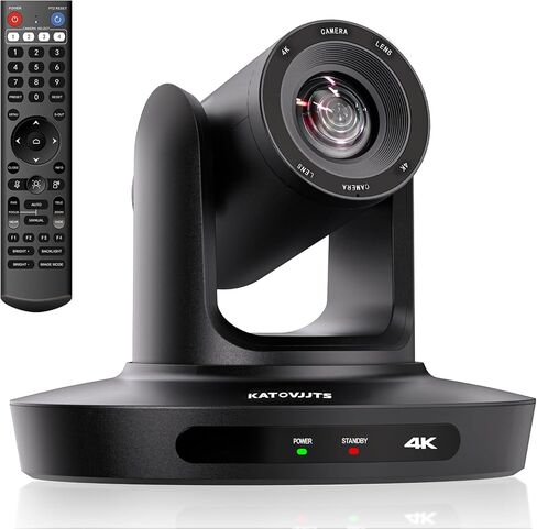 PTZ Camera 4K UHD with 10X Optical Zoom,Video Conference Room Camera,Live Streaming for Church Worship,USB HDMI IP POE Work with Vmix,Zoom,OBS,YouTube,Facebook Livestream in Saudi Arabia