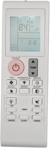 2531835 Replacement Remote Control for DAIKIN Air Conditional FTXN18AXVJU,FTXN24AXVJU,FTKB09AXVJU, FTKB12AXVJU, BRC52A61, BRC52A62, 2543304,FTXB09AXVJU, FTXB12AXVJU,FTKN09AXVJU, FTKN12AXVJU in Saudi Arabia