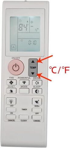 2531835 Replacement Remote Control for DAIKIN Air Conditional FTXN18AXVJU,FTXN24AXVJU,FTKB09AXVJU, FTKB12AXVJU, BRC52A61, BRC52A62, 2543304,FTXB09AXVJU, FTXB12AXVJU,FTKN09AXVJU, FTKN12AXVJU in Saudi Arabia